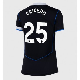 Dámské fotbalový oblečení Chelsea Moises Caicedo #25 Tretí košile 2025-26 Krátkým Rukávem